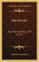 Etat Du Ciel