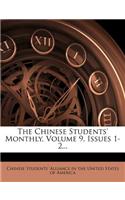 The Chinese Students' Monthly, Volume 9, Issues 1-2...