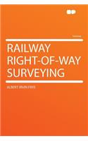 Railway Right-Of-Way Surveying