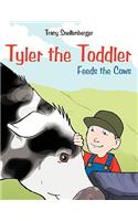 Tyler the Toddler Feeds the Cows