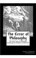 Error of Philosophy