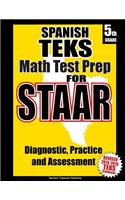 Spanish TEKS 5th Grade Math Test Prep for STAAR