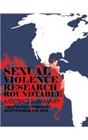 Sexual Violence Research Roundtable
