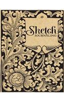 Sketch Journaling: Blank Doodle Draw Sketch Book