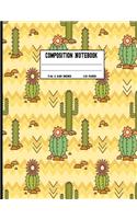 Composition Notebook Ruled Paper