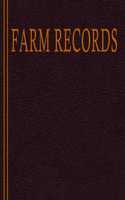Farm Record Book: Farm Accounting Ledger and Record keeping Book