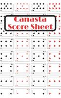 Canasta Score Sheets