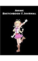 Anime Sketchbook & Journal: Draw your own & tell your Story!