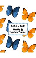 2020 - 2021 Weekly & Monthly Planner