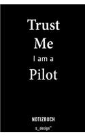 Notizbuch für Piloten / Pilot / Pilotin