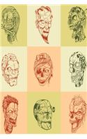 Silly Fiends Lined Notebook