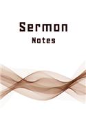 Sermon Notes: Sermon Notes Journal. A christian workbook To Record, Remember And Reflect, An Inspirational Worship Tool To Record