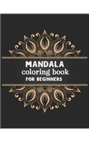Mandala coloring book for beginners