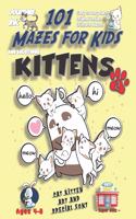101 Mazes For Kids 2: SUPER KIDZ Book. Children - Ages 4-8 (US Edition). Kawaii Kittens & Panda custom art interior. 101 Puzzles with solutions - Easy to Very Hard learni(98 Superkidz - 101 Mazes for Kids)