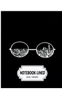 Notebook Lined Lens: Notebook Journal Diary