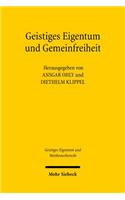 Geistiges Eigentum und Gemeinfreiheit