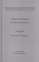 Heimo Von Bamberg, de Decursu Temporum