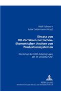 Einsatz von OR-Verfahren zur techno-oekonomischen Analyse von Produktionssystemen