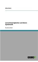 Lernschwierigkeiten und deren Systematik