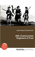 26th (Cameronian) Regiment of Foot: (English)