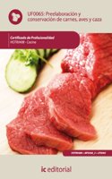 Preelaboracion y conservacion de carnes, aves y caza. HOTR0408 - Cocina