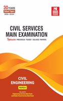 CSE Mains 2025: Civil Engineering Solved Paper-1 [Paperback] MADE EASY Team [Paperback] MADE EASY Team [Paperback] MADE EASY Team