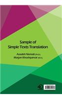 sample of simple text translation
