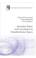 Boundary Values and Convolution in Ultradistribution Spaces