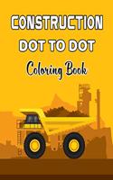 Construction Dot To Dot Coloring Book