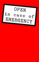 Passwort Buch: EMERGENCY: Kleiner Passwort Organizer mit alphabetischen Register zum schnellen Finden der Zugangsdaten für Webseiten, Apps, Email Adressen und sozi