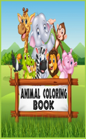 Animal coloring book