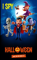 I spy Halloween book for kids ages 2-5