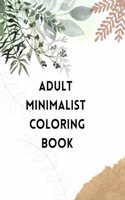 Adult Minimalist Coloring Book