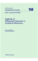 Methods of Differential Geometry in Analytical Mechanics: (North-Holland Mathematics Studies)