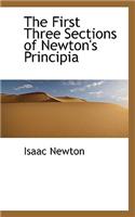 First Three Sections of Newton's Principia