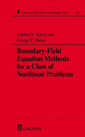 Boundary-Field Equation Methods for a Class of Nonlinear Problems