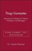 Thiagi GameLetter