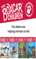 Boxcar Children Endangered Animals 4-Book Set
