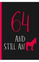 64th Birthday Journal