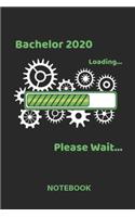Bachelor 2020 Loading: Squared Notebook - Journal Diary - A5 Format - Squared Pages