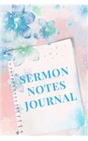 Sermon Notes Journal
