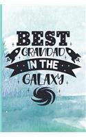 Best Grandad In The Galaxy: Dad Appreciation Journal & Notebook Love Dad Father's Day Gift Card Alternative Memories and Keepsake Quotes Portable