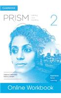 Prism Level 2 Online Workbook Listening and Speaking (e-Commerce Version)