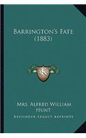 Barrington's Fate (1883)