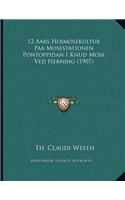 12 Aars Hojmosekultur Paa Mosestationen Pontoppidan I Knud Mose Ved Herning (1907)