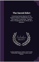 The Sacred Edict