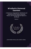 M'culloch's Universal Gazetteer