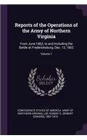 Reports of the Operations of the Army of Northern Virginia