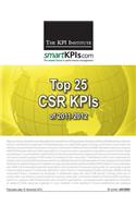Top 25 CSR KPIs of 2011-2012