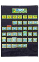 Deluxe Calendar: Black Pocket Chart